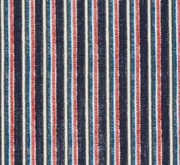 Dekowe Peace + Love Pillow Cover In Red + Blue Christopher Farr Textiles