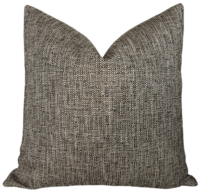 dekowe Performance Indoor Outdoor Pillow Cover in Chestnut