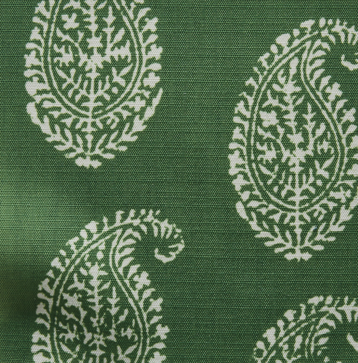 Dekowe Peter Dunham Kashmir Paisley Pillow Cover In Green Indoor Outdoor Pillow