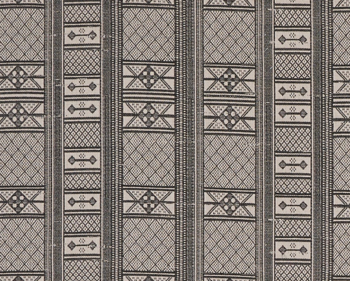 Dekowe Peter Dunham Masai Pillow Cover In Charcoal On Natural