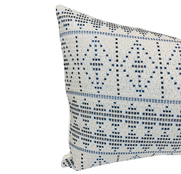 Dekowe Peter Dunham Souk Pillow Cover In Onyx Indigo