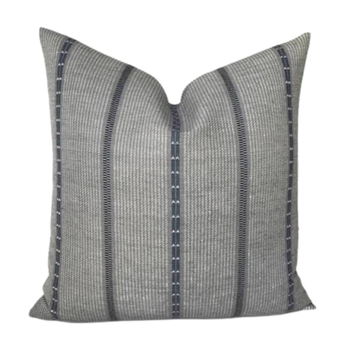 dekowe Pondi Pillow Cover in Slate Designer Pillows