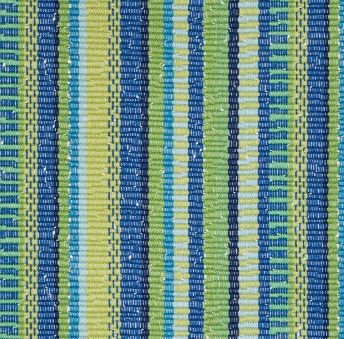 Dekowe Primavera Stripe Pillow Cover In Meadow Schumacher Textiles