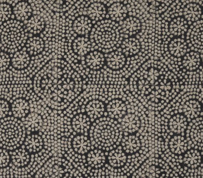 Dekowe Ready To Ship 12x20 Wisteria Floral Pillow Cover In Noir