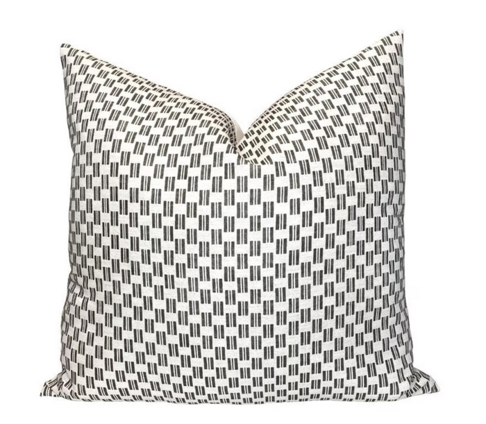 dekowe Ready to Ship 14x20 Kesa Pillow Cover in Brown