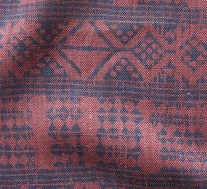 Dekowe Ready To Ship 16x16 Addis Pillow Cover In Pasha Midnight