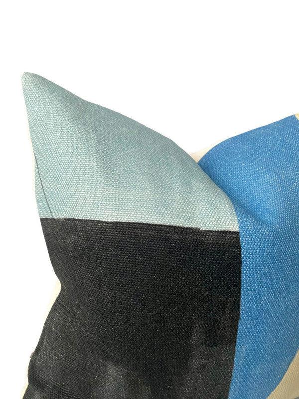 Dekowe Ready To Ship 16x16 Kelly Wearstler District Pillow Cover In Cobalt