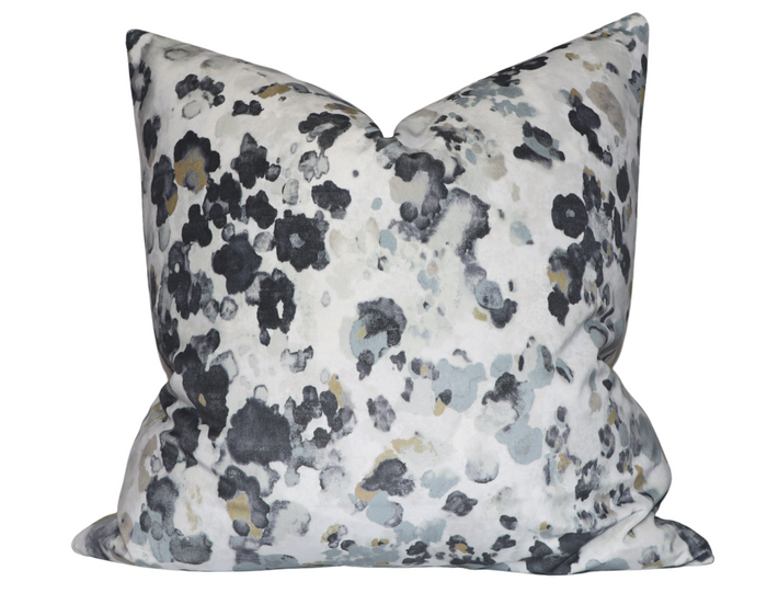 dekowe Ready to Ship 16x16 Niumi Pillow Cover in Storm Grey
