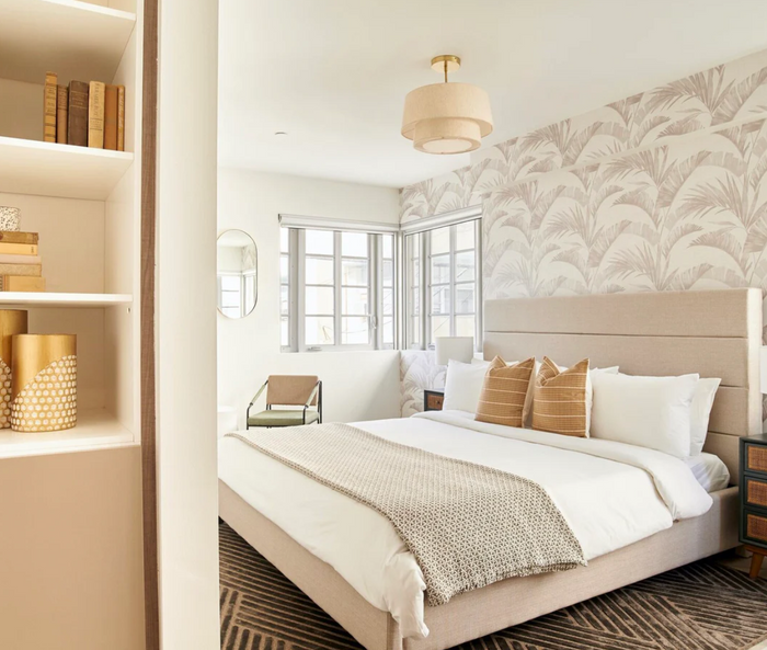 Dekowe Ready To Ship 18x18 Cusco Stripe Pillow Cover In Sand Natural