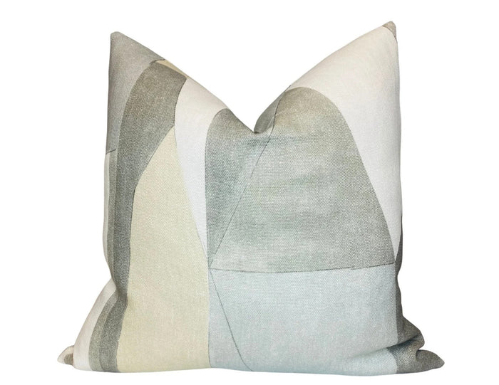 dekowe Ready to Ship 18x18 District Pillow Cover in Alabaster