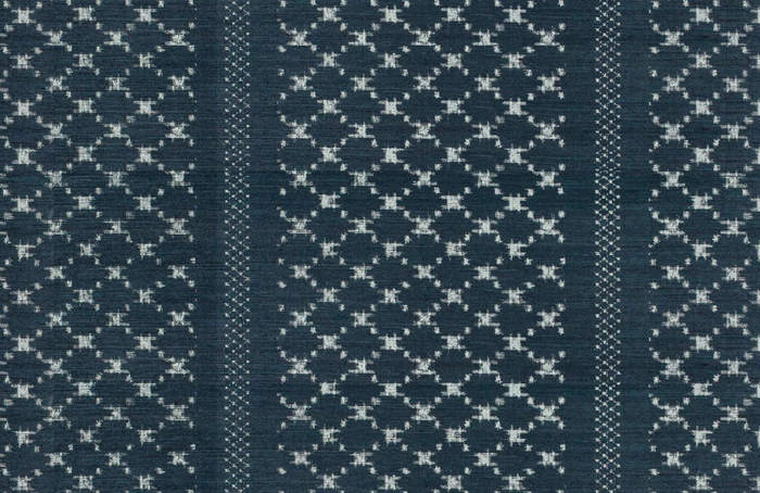 Dekowe Ready To Ship 20x20 Nagoya Pillow Cover In Indigo