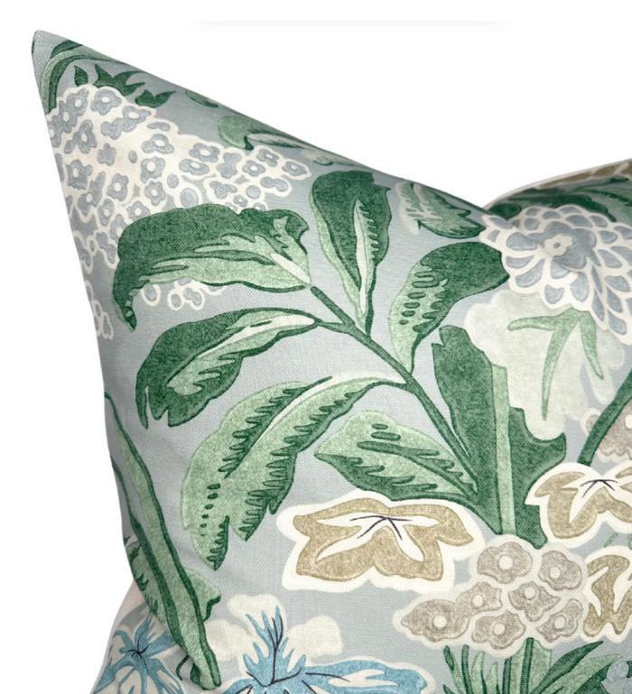 Dekowe Ready To Ship 22x22 Meadow Pillow Cover In Sage