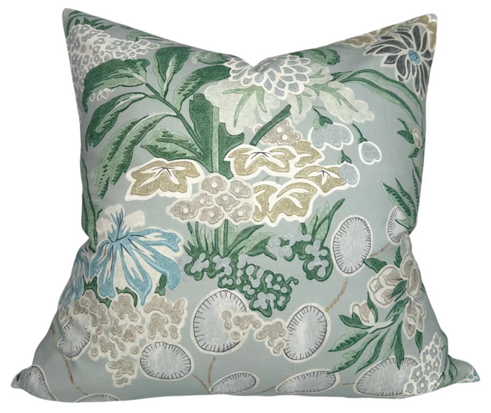 dekowe Ready to Ship 22x22 Meadow Pillow Cover in Sage