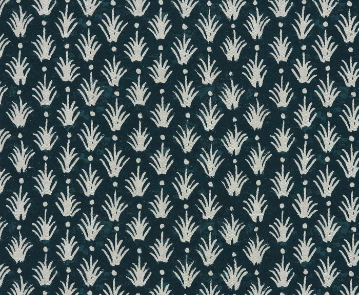 Dekowe Reeds Pillow Cover In Indigo McLaurin + Piercy Textiles