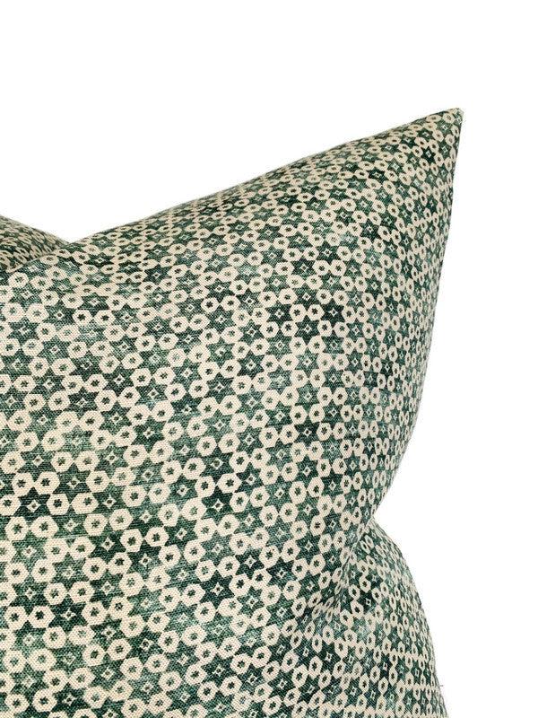 Dekowe San Gia Pillow Cover In Green 04 Designer Pillows