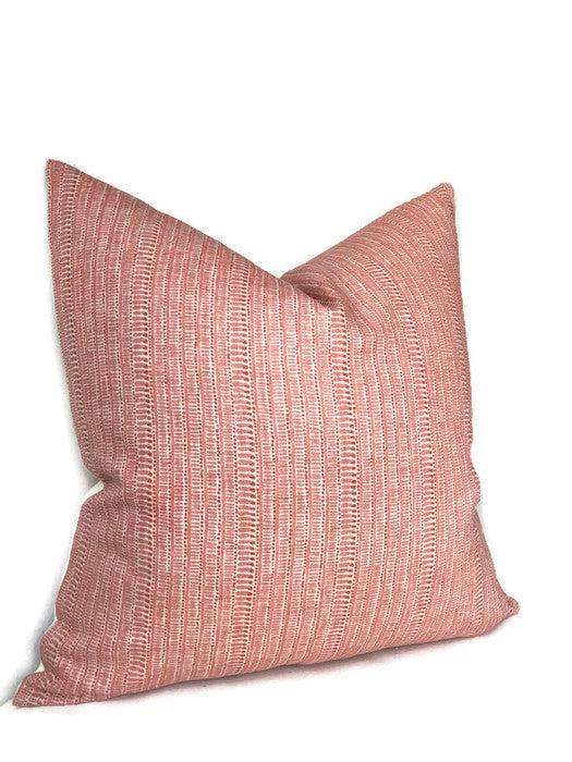 Dekowe Saqqara Pillow Cover In Guava Walter G Pillows Decorative Throw Pillows