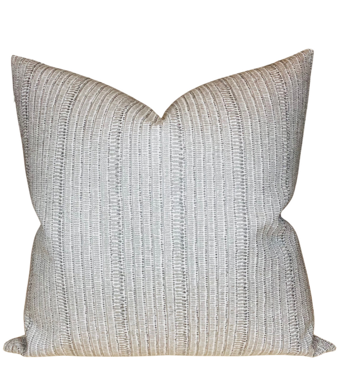dekowe Saqqara Woven Pillow Cover in Albatross Walter G Textiles