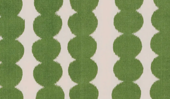 Dekowe Schumacher Full Circle Pillow Cover In Green