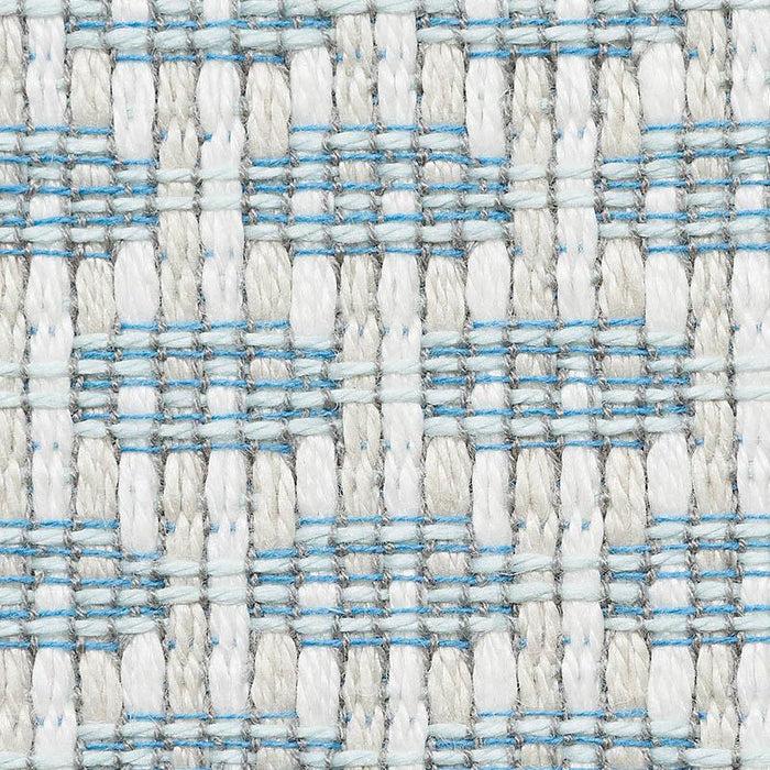 Dekowe Schumacher Hickox Woven Pillow Cover In Sky Blue