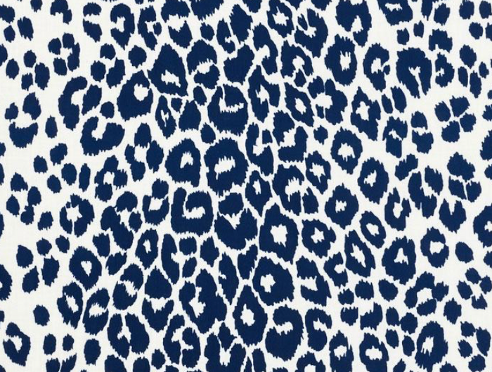 Dekowe Schumacher Indoor/Outdoor Iconic Leopard Pillow Cover In Ink