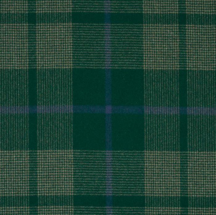 Dekowe Schumacher Montana Wool Pillow Cover In Hunter