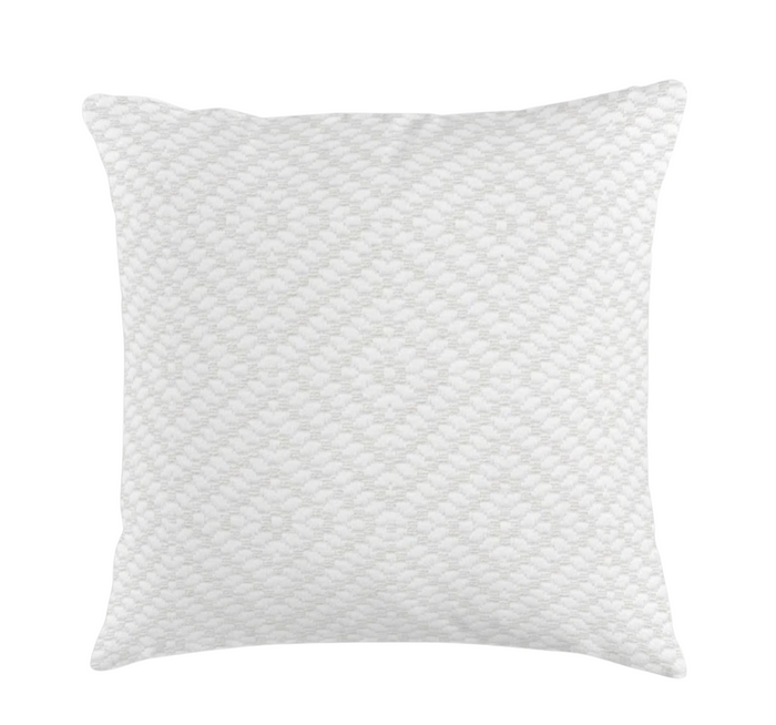 dekowe Schumacher Montane Woven Pillow Cover in Ivory