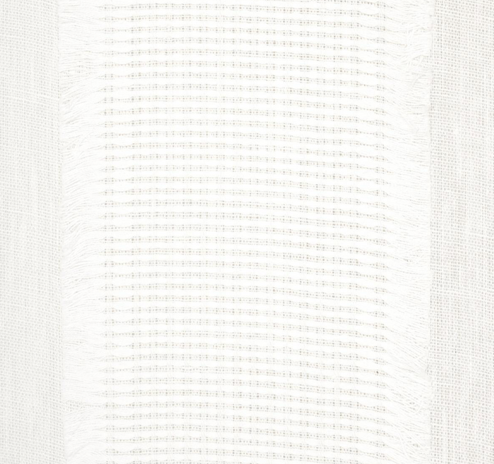 dekowe Schumacher Tulum Embroidered Pillow Cover in Ivory