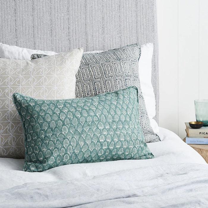 Dekowe Scopello Pillow Cover In Celadon Walter G Textiles