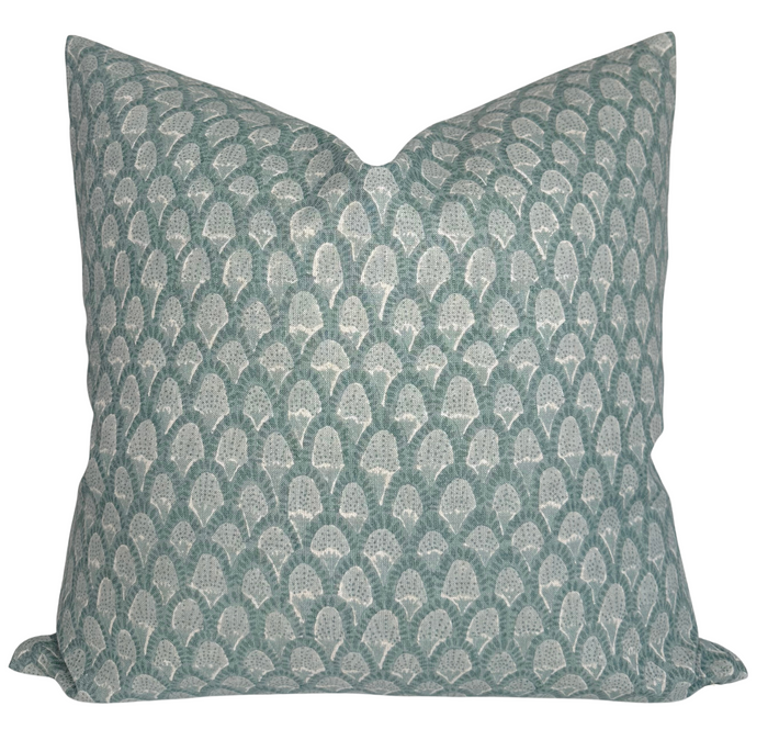 Dekowe Scopello Pillow Cover In Celadon Walter G Textiles