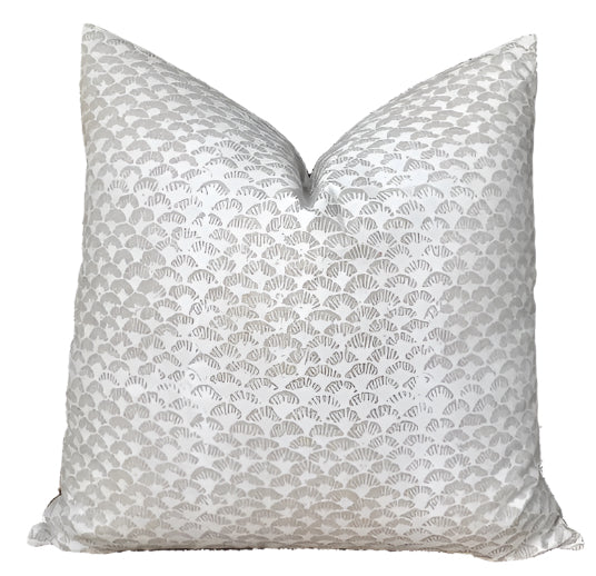 dekowe Sensu Pillow Cover in Chalk Walter G Pillows Decorative Throw Pillows