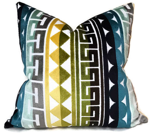 dekowe Seurat Seaside Pillow Cover Jonathan Adler Textiles