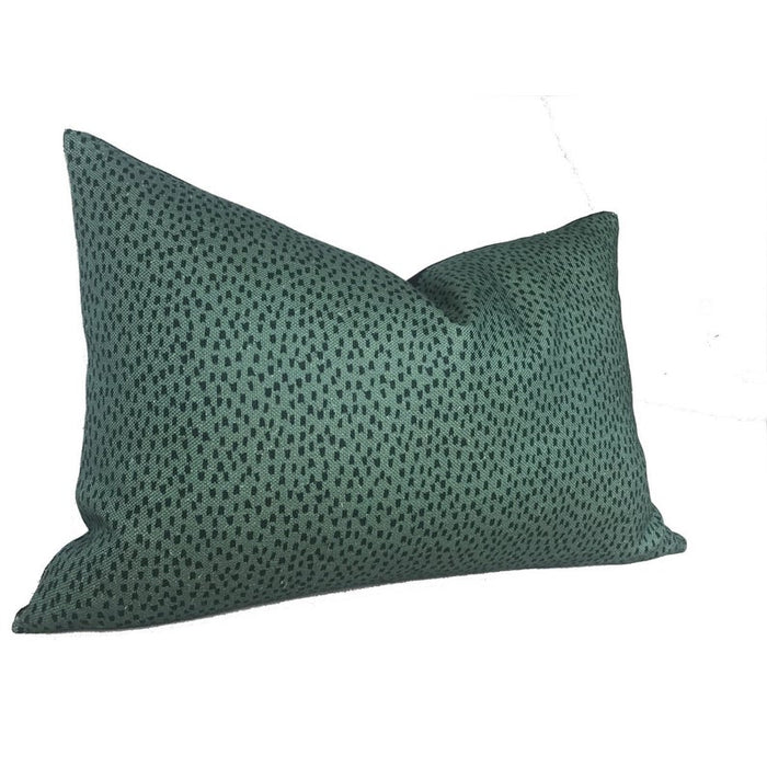 Dekowe Shibori Pillow Cover In Fern McLaurin + Piercy Textiles