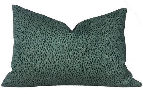 dekowe Shibori Pillow Cover in Fern McLaurin + Piercy Textiles