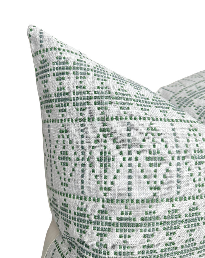 Dekowe Souk Pillow Cover In Green Peter Dunham Textiles