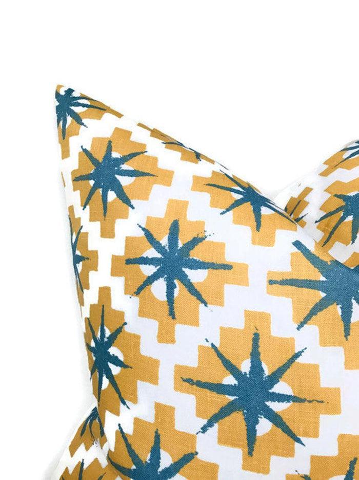 Dekowe Starburst Pillow Cover In East Peter Dunham Textiles