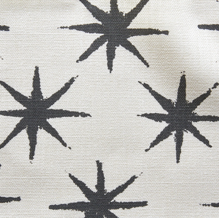 Dekowe Starstruck Pillow Cover In Charcoal Peter Dunham Textiles