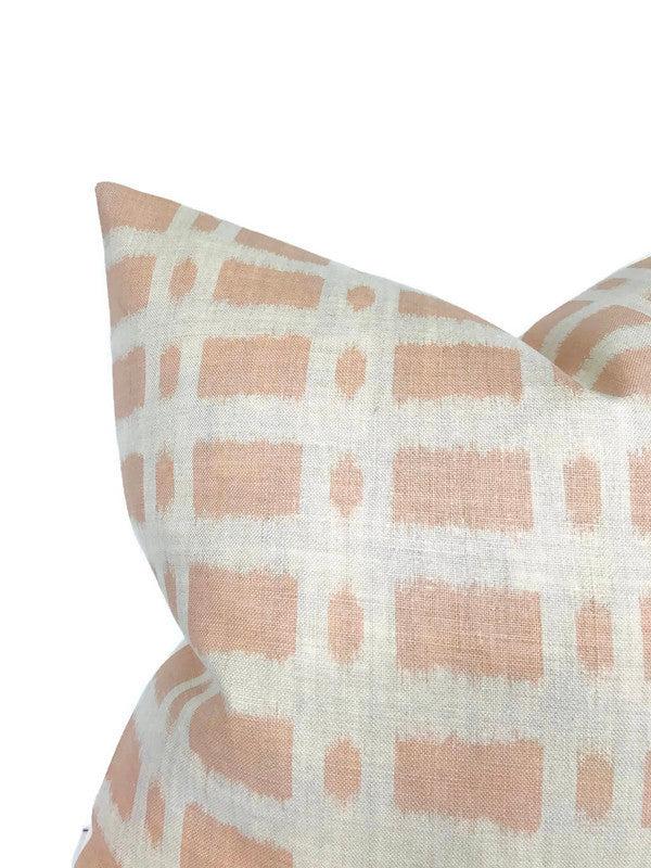 Dekowe Townline Pillow Cover In Pink Schumacher Textiles