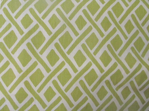 dekowe Trellis Pillow Cover in New Leaf Kravet Treads