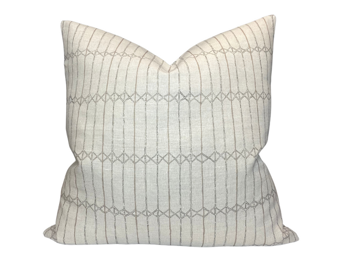 dekowe Twine Pillow Cover in Sand McLaurin + Piercy Textiles