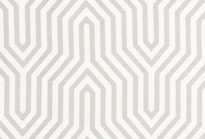 Dekowe Vanderbilt Print Pillow Cover In Grisaille Schumacher Textiles