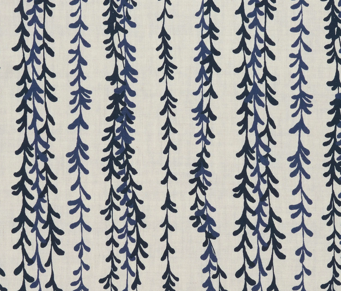 Dekowe Weeping Willow Pillow Cover In Indigo McLaurin + Piercy Textiles