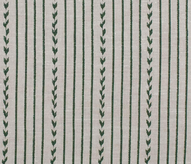 Dekowe Yucatan Stripe Pillow Cover In Jade McLaurin + Piercy Textiles