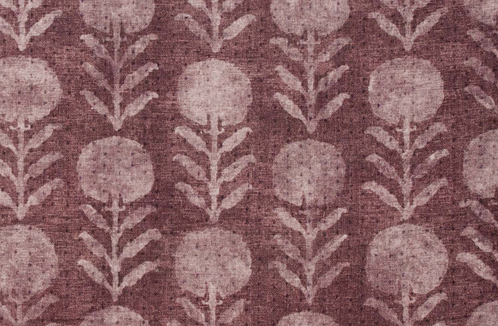 Dekowe Zinnia Pillow Cover In Berry McLaurin + Piercy Textiles