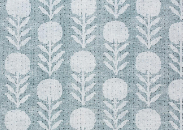 Dekowe Zinnia Pillow Cover In Mineral McLaurin + Piercy Textiles