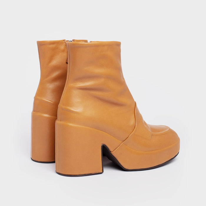 Del Carlo BERLINO 11427 - Brown Leather Ankle Boots - Del Carlo