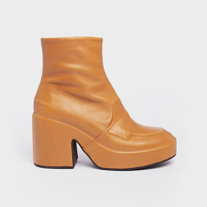 del carlo BERLINO 11427 - Brown leather ankle boots - Del Carlo