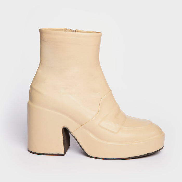 del carlo BERLINO 11427 - Sand leather ankle boots - Del Carlo