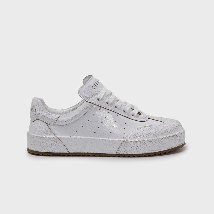 del carlo BLADE 11833 - White leather sneakers - DEL CARLO del carlo BLADE 11833 - White leather sneakers - DEL CARLO