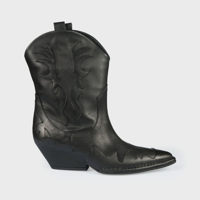 del carlo CRIO 11014 - Texan leather ankle boots. - Del Carlo del carlo CRIO 11014 - Texan leather ankle boots. - Del Carlo