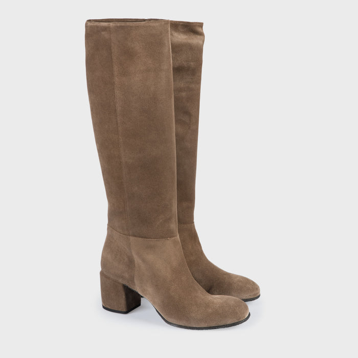 Del Carlo CURIE 11028 - Knee-high Suede Boots - Del Carlo